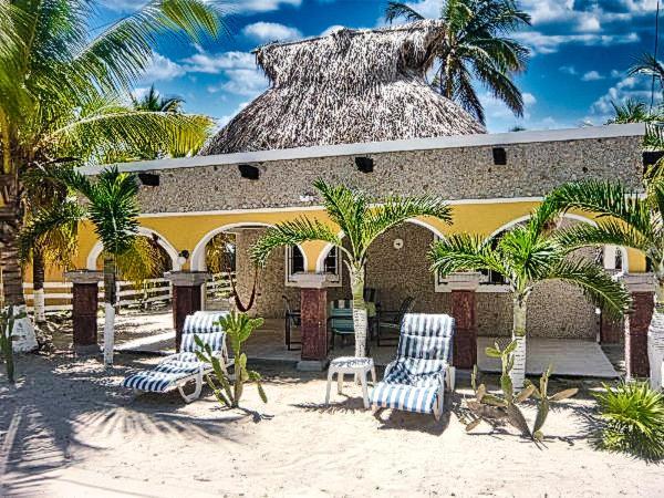 Hacienda Antigua Villa, 50M From Sandy Beach El Cuyo Eksteriør bilde